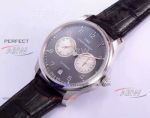 Perfect Replica IWC Portugieser 7 Days power reserve watch Gray Dial